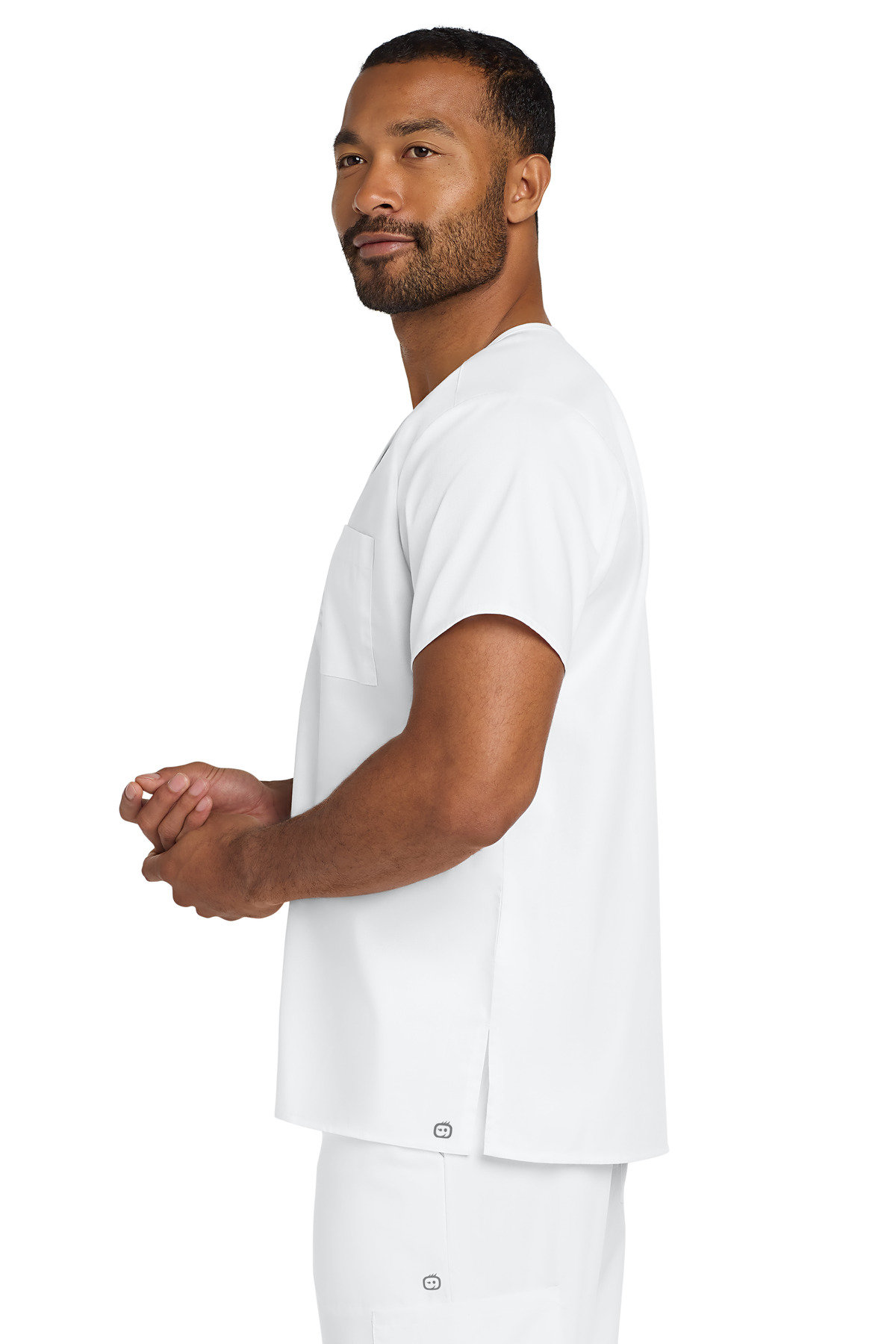 Wink® Unisex WorkFlex Chest Pocket V-Neck Top 26