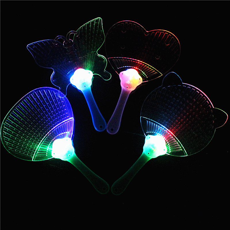 LED Flashing Light-Up Fan 3