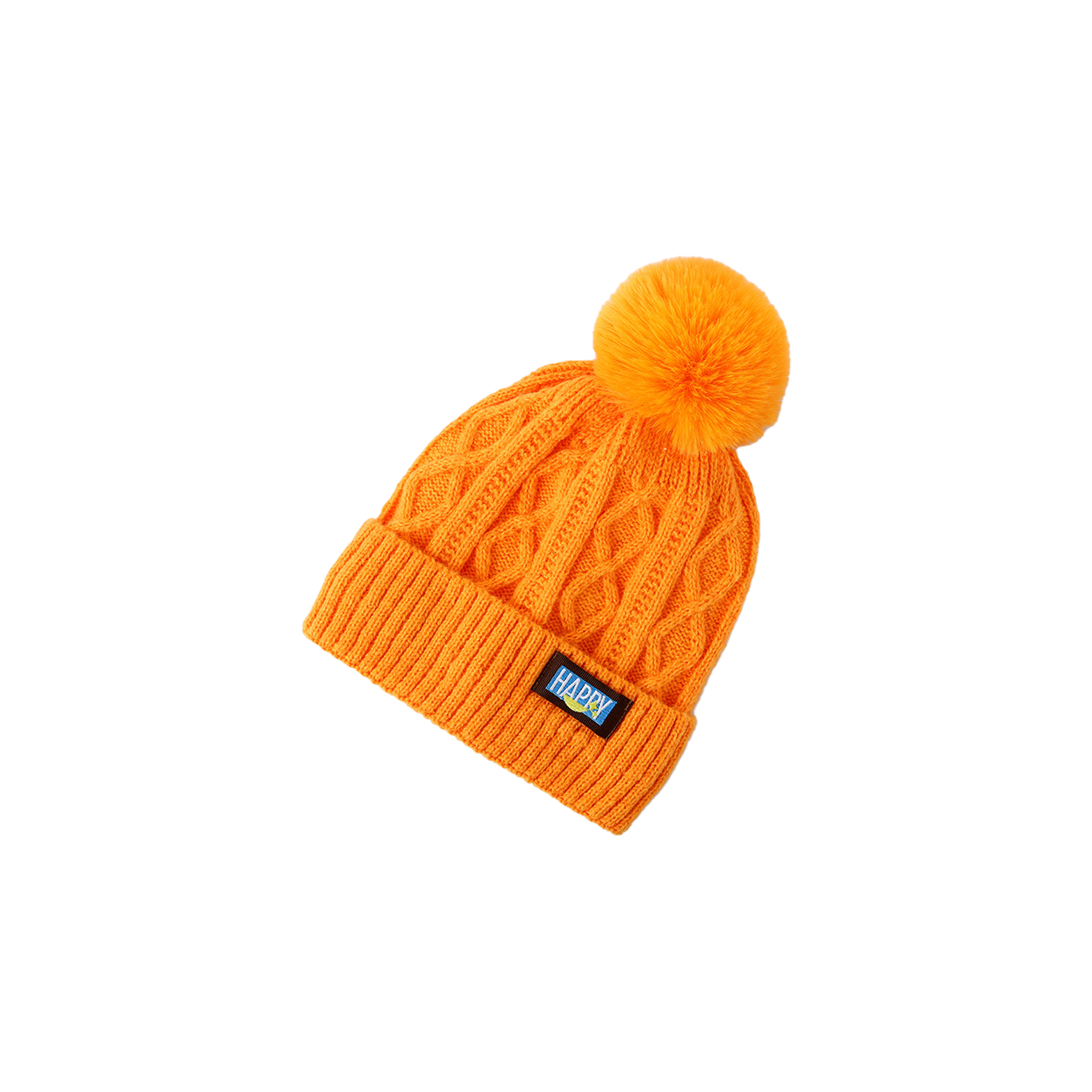 Winter Knitted Beanie With Cuff 2