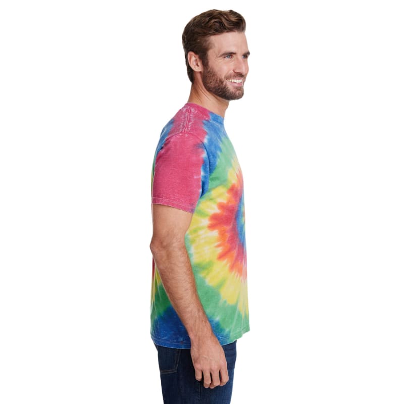 Tie-Dye Adult Burnout Festival T-Shirt 5