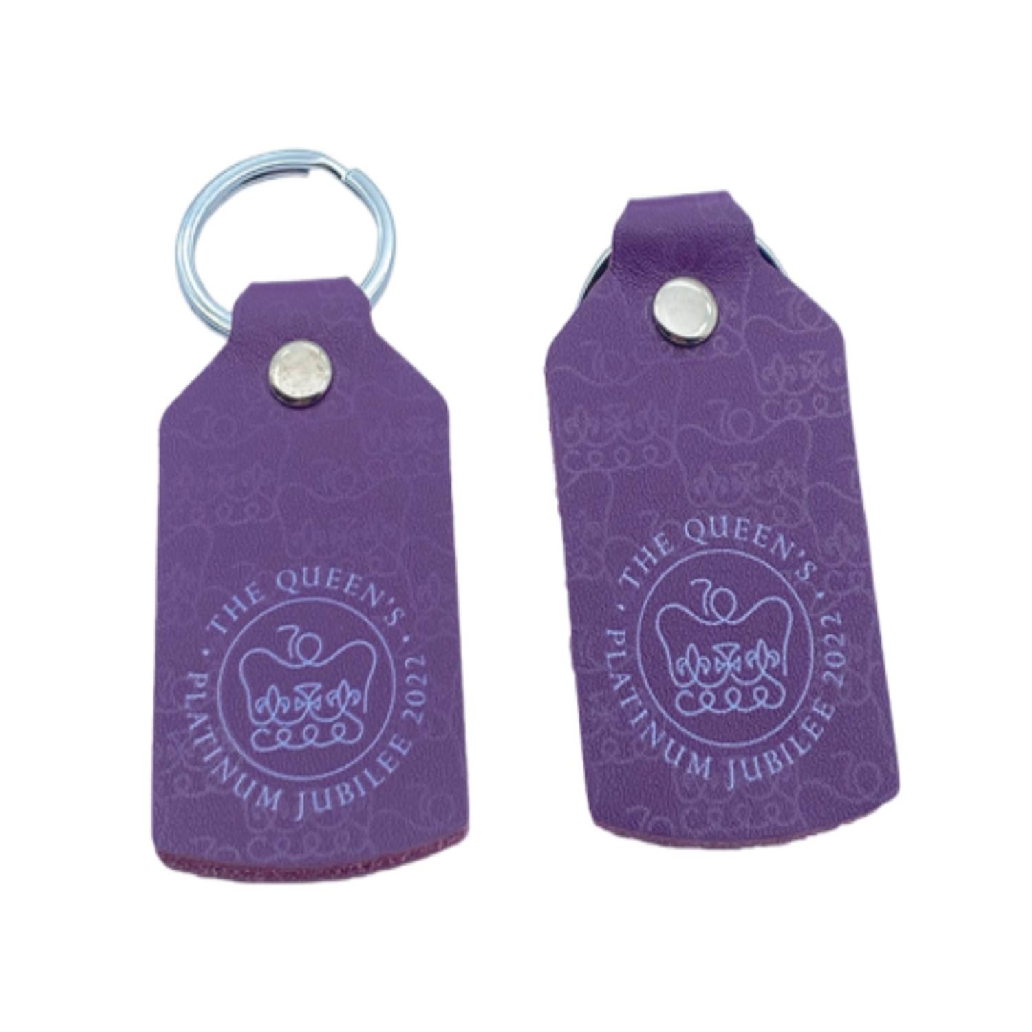 PU Leather Keychain 3