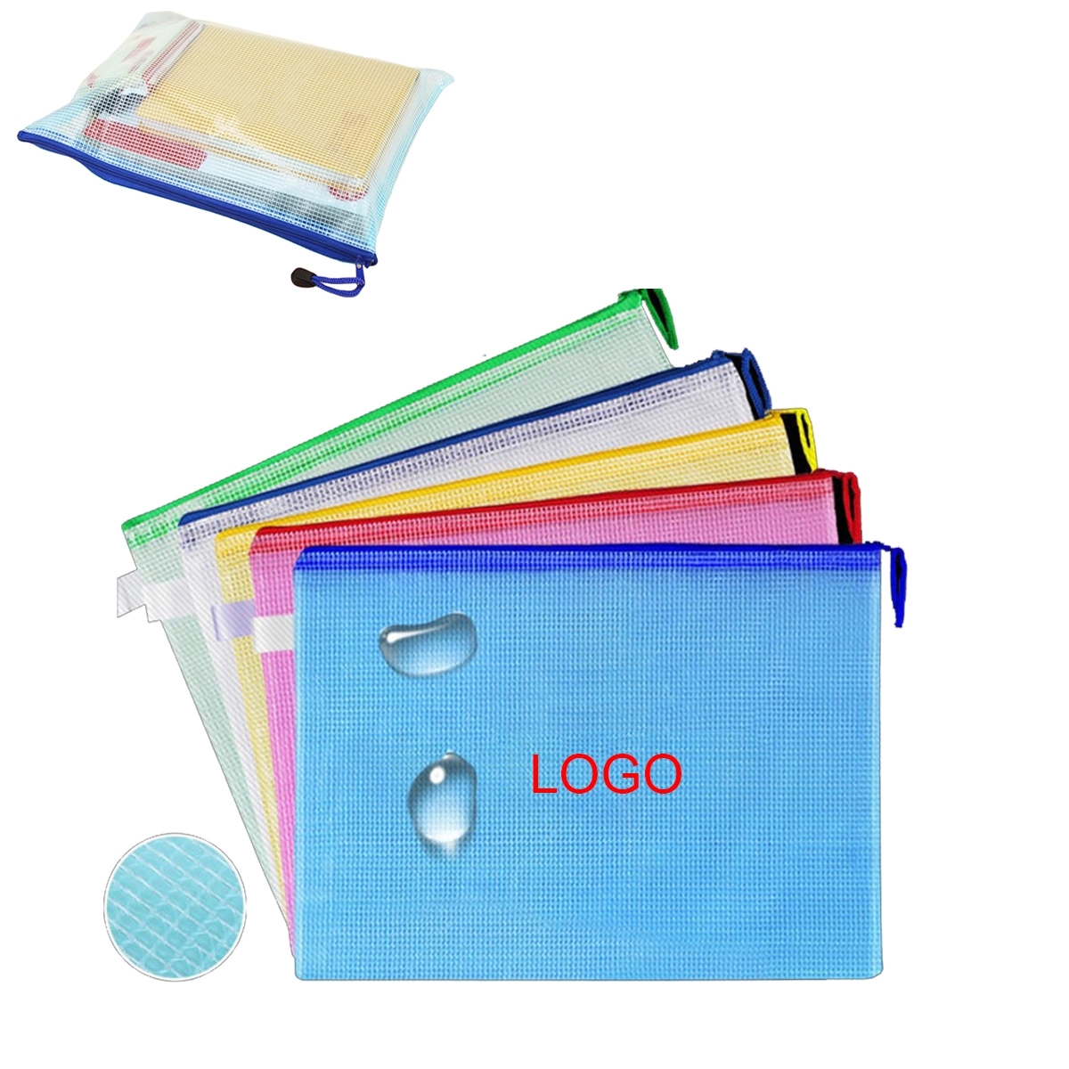 A4 Waterproof Zipper File Pocket 3