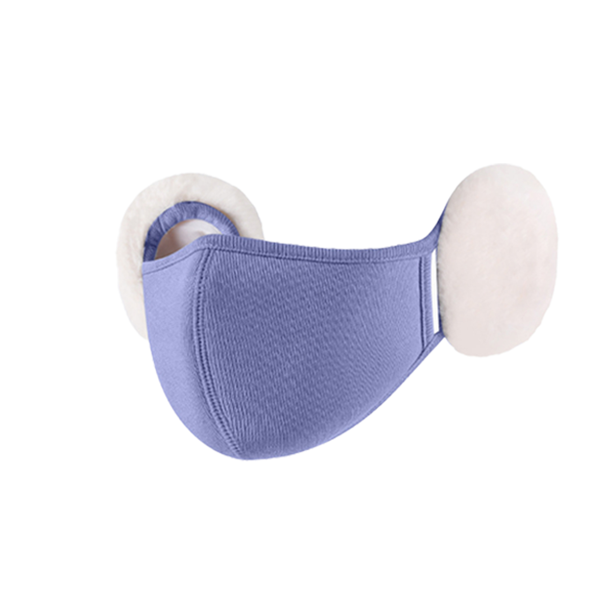 Fleece-Lined Cotton Mask with Windproof Ear Covers 17
