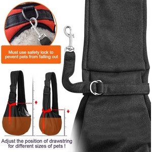 Adjustable Strap Dog Sling Carrier Bag 2
