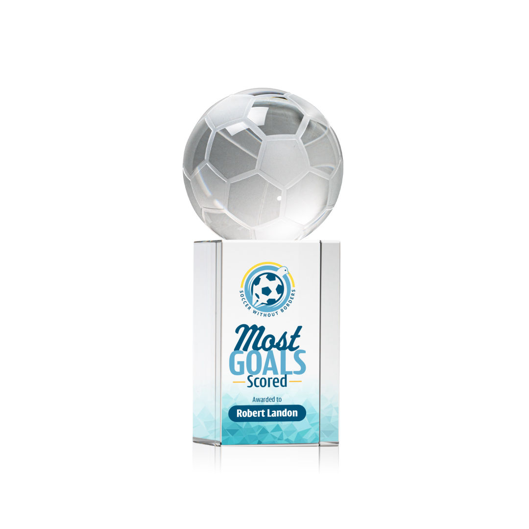 Soccer Ball VividPrint™ Award on Dakota 5