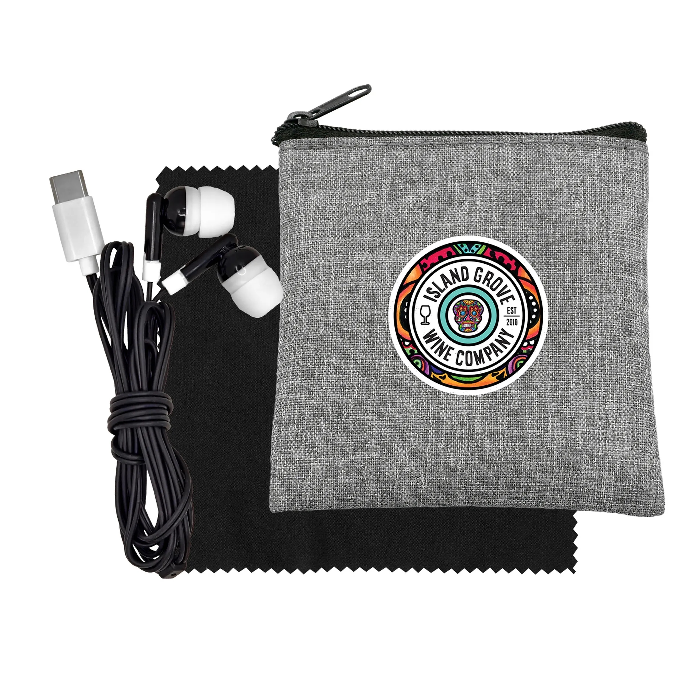 Recycled Cloth & Colorful Type C Ear Buds 20