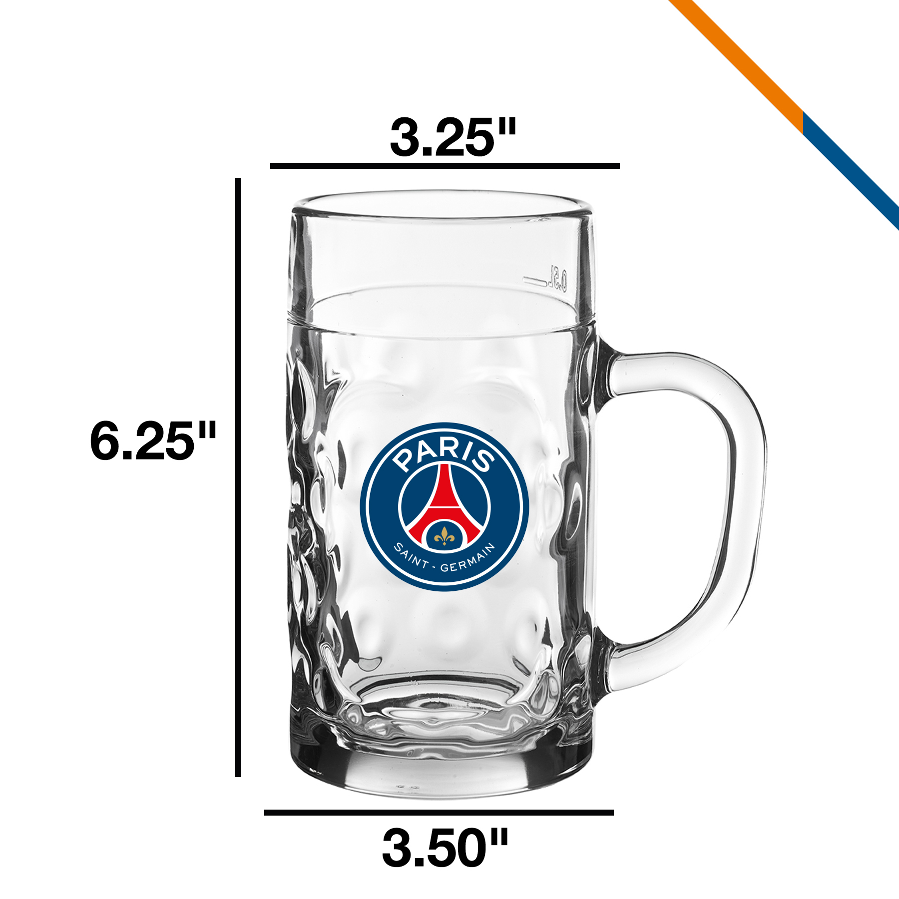 Libbey Senti Beer Mugs - 22 OZ. 6