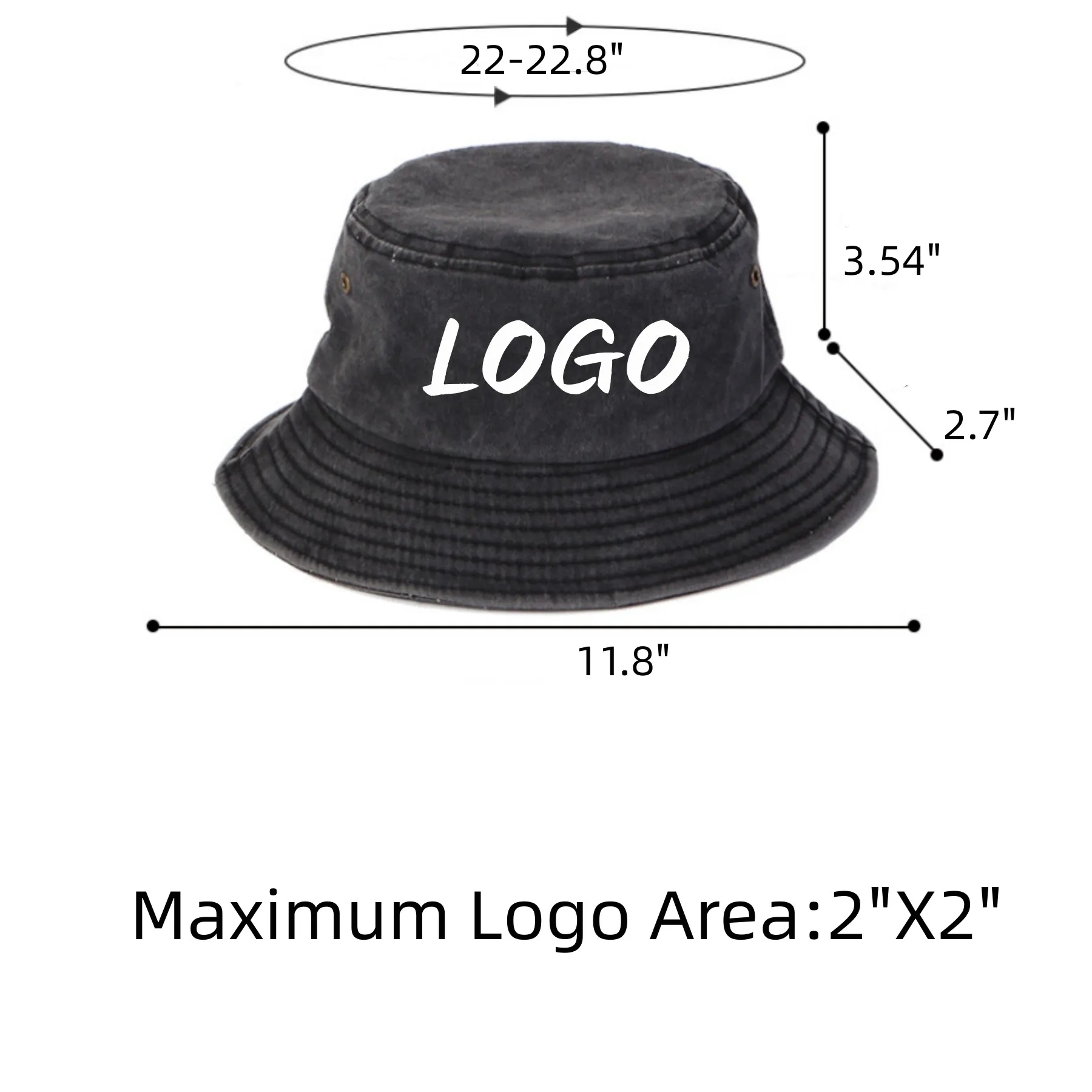 Premium Cotton Twill Bucket Hat 3