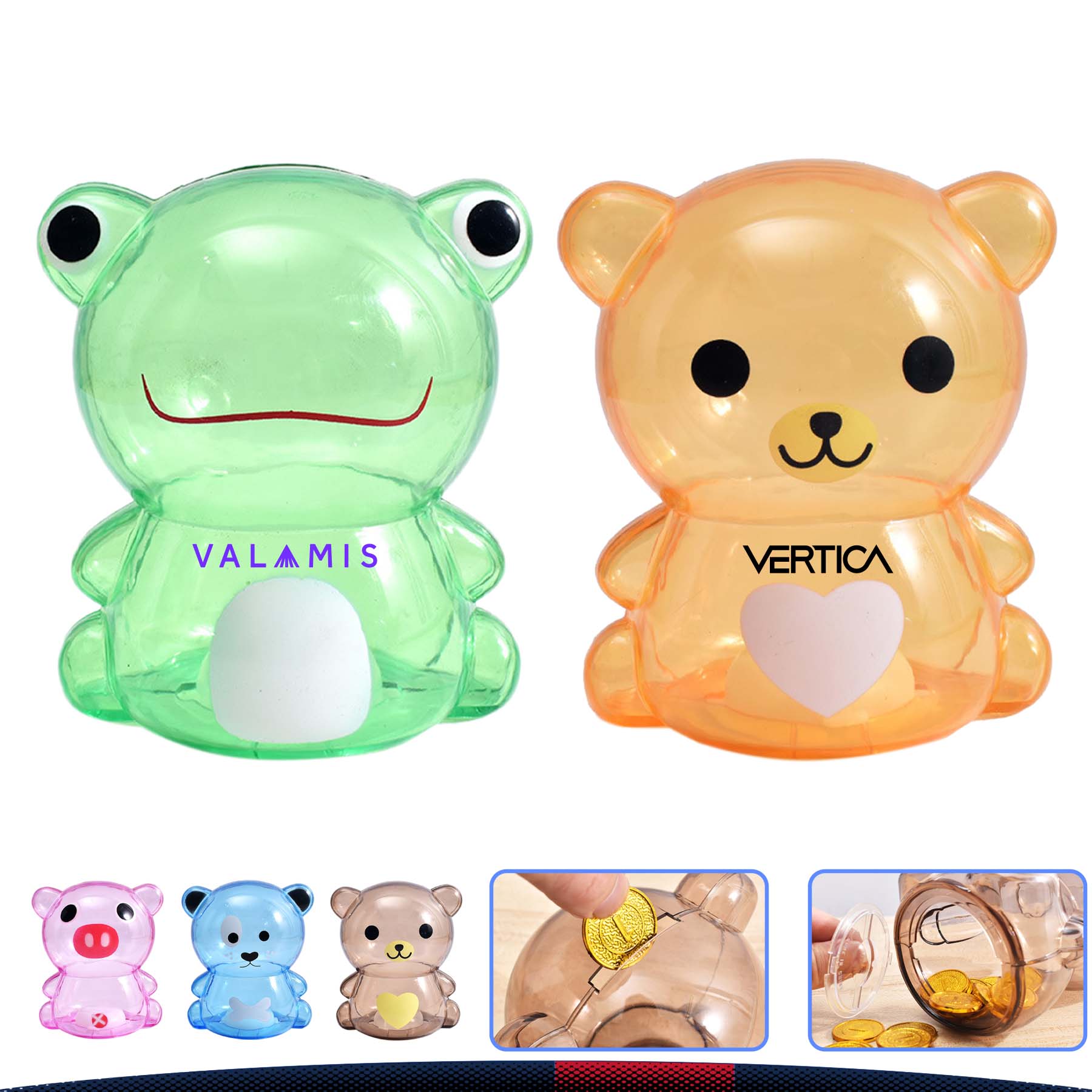 Tneer Animal Piggy Bank 2