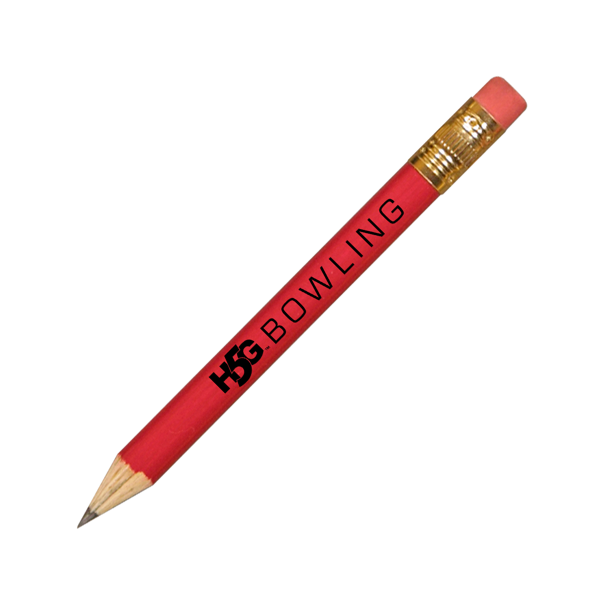 Round Golf Pencil with Erasers 4