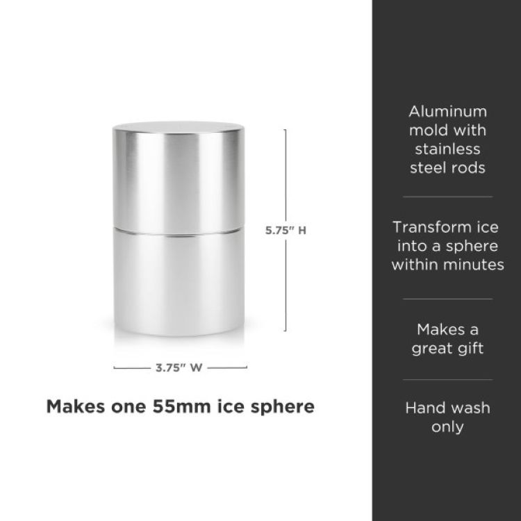Viski® 55mm Ice Ball Maker 6