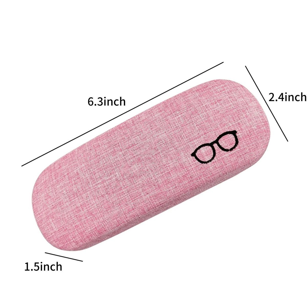 Protective Linen Eyewear Case with Metal Shell 8