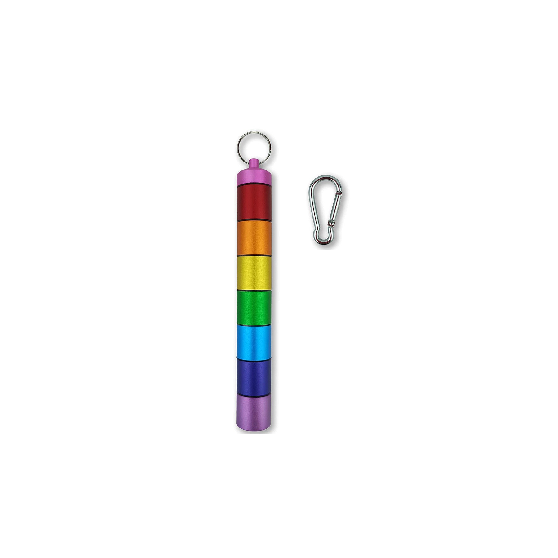 Alloy Portable Sealed Metal Pill Box 2