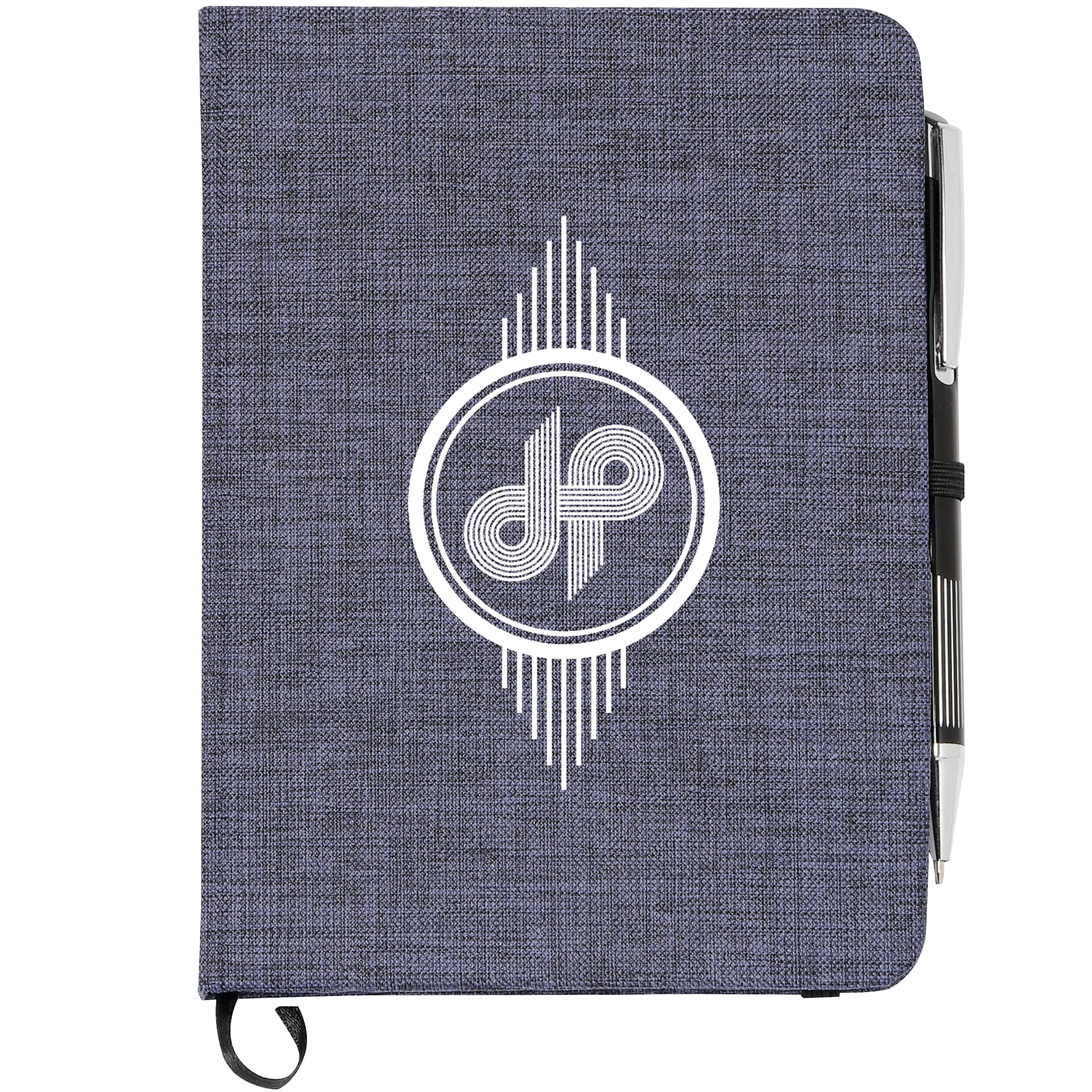 FSC® Mix 5" x 7" Heathered Bound Notebook