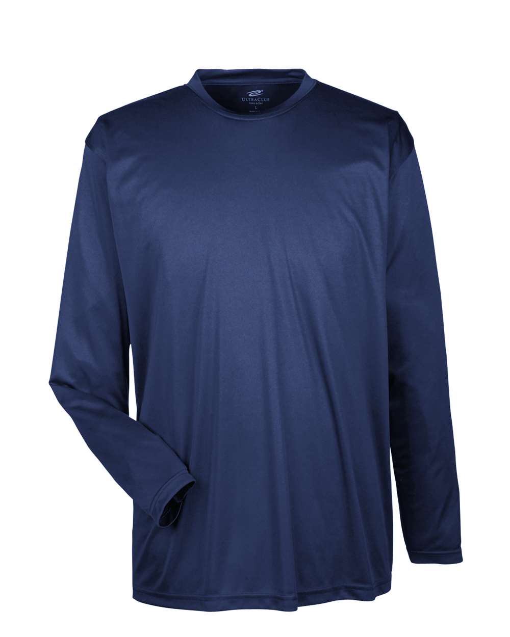 Men's Cool & Dry Sport Long Sleeve Performance Interlock T-Shirt - 8422 5