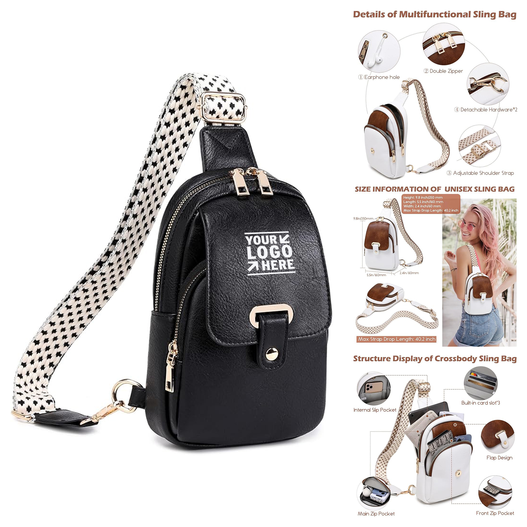 Crossbody Sling Bag