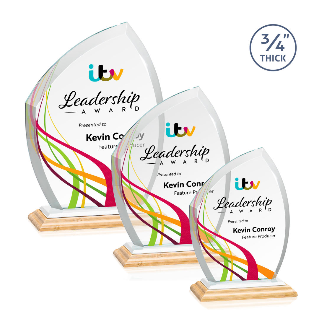 Daltry VividPrint™ Award - Bamboo/White