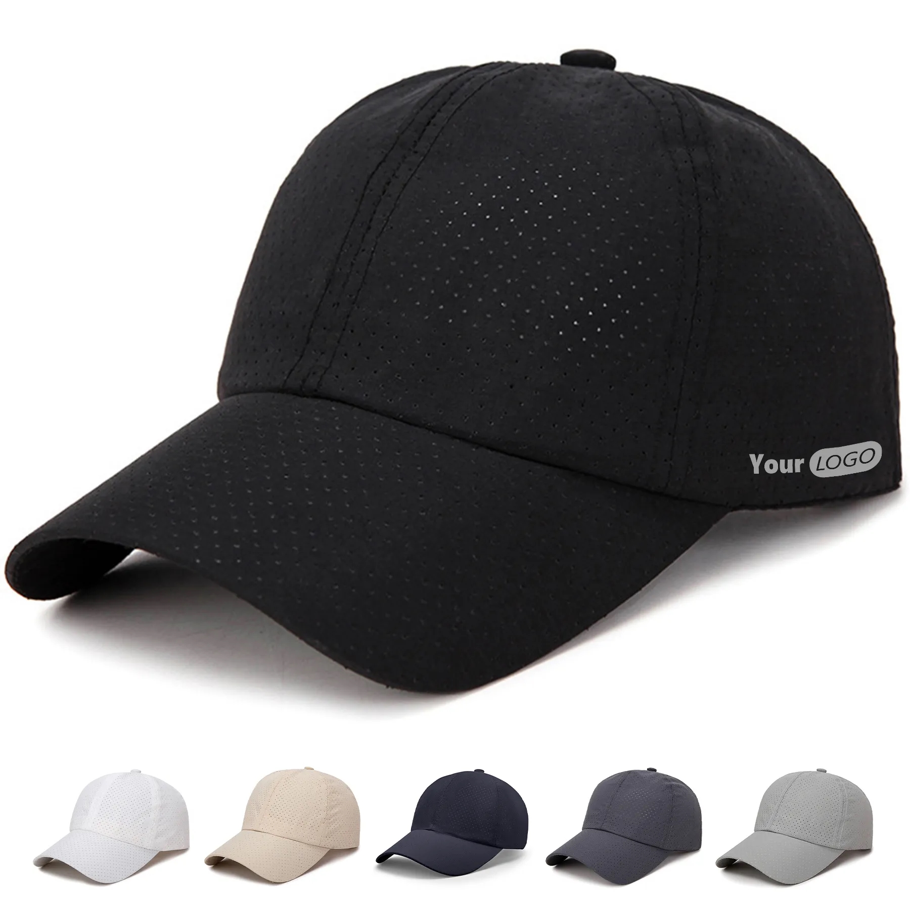 Polyester Quick Drying Mesh Sunshade Hat 10