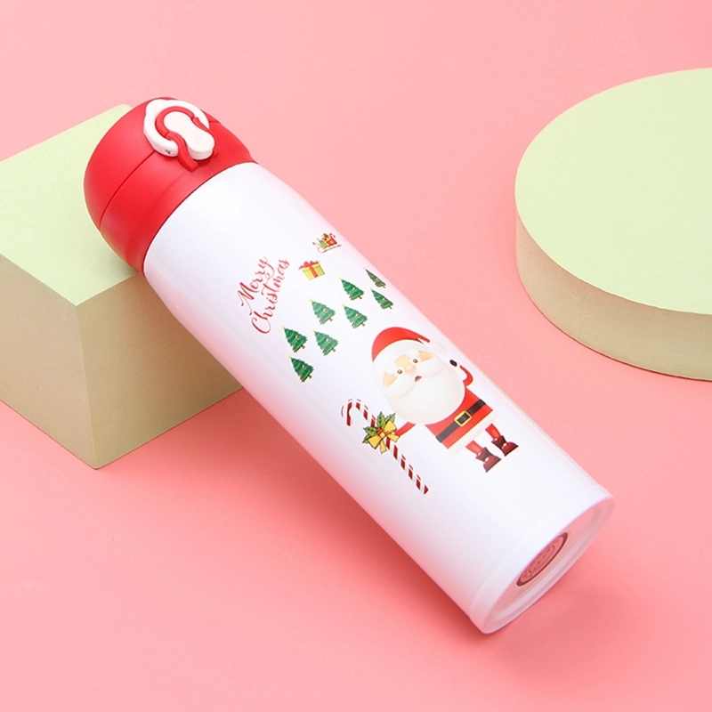Christmas Stainless Steel Vacuum Insulated Water Bottle, custom water bottle with logo imprint 5