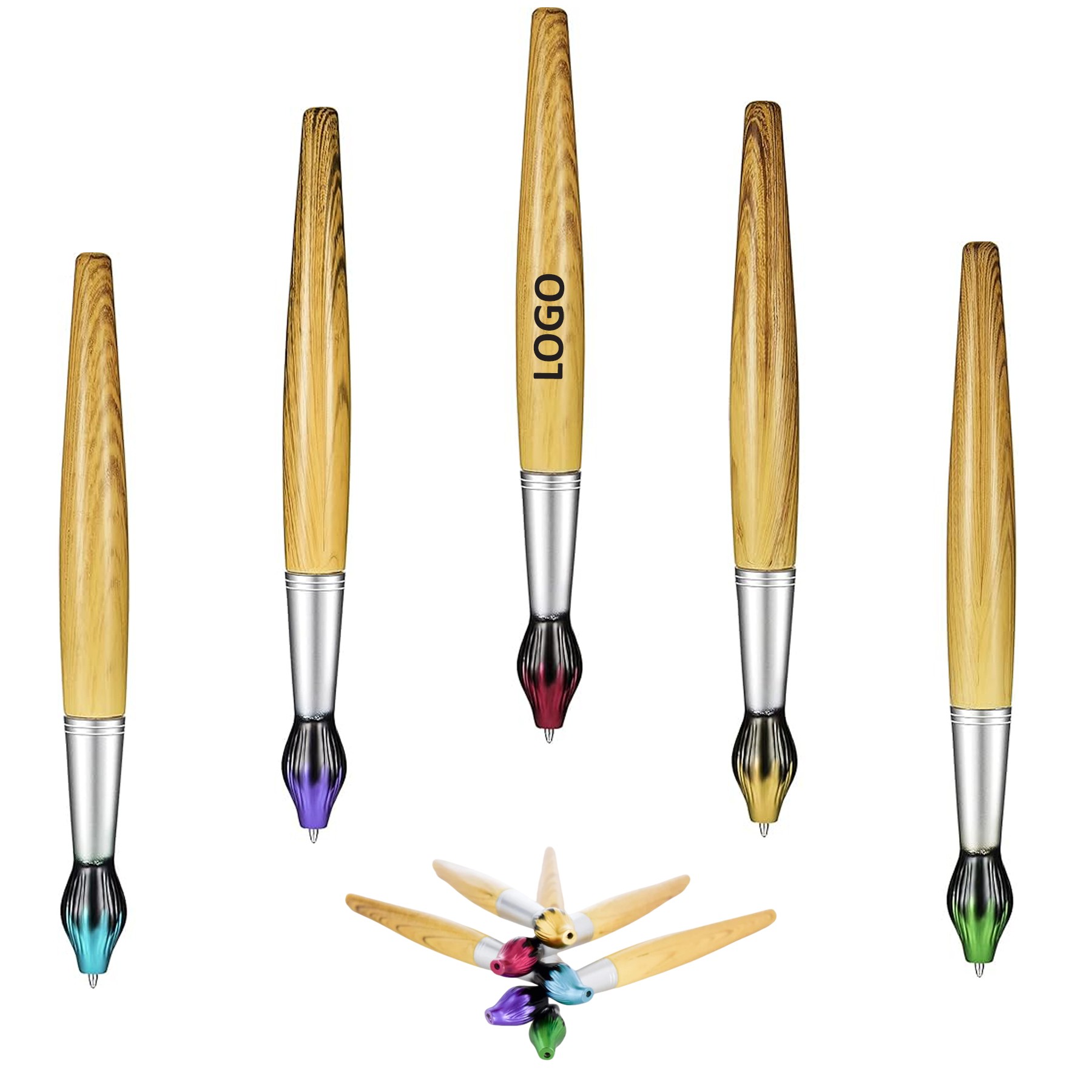 Paint Brush Torch Ballpoint Pen 1