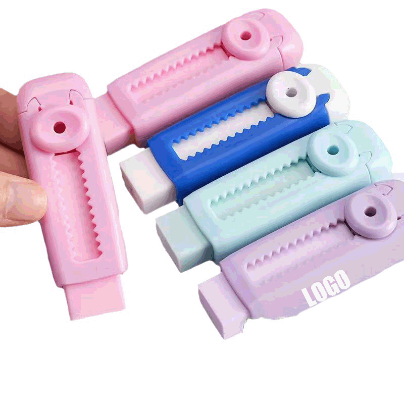 Sliding Retractable Pencil Eraser Cute Erasers 1