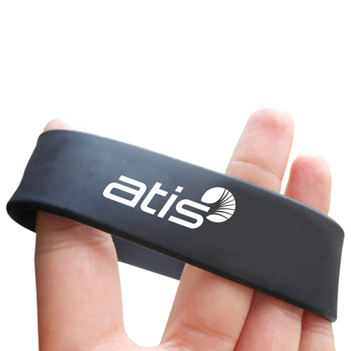 Custom Silicone Bracelet 1" Thickness 10
