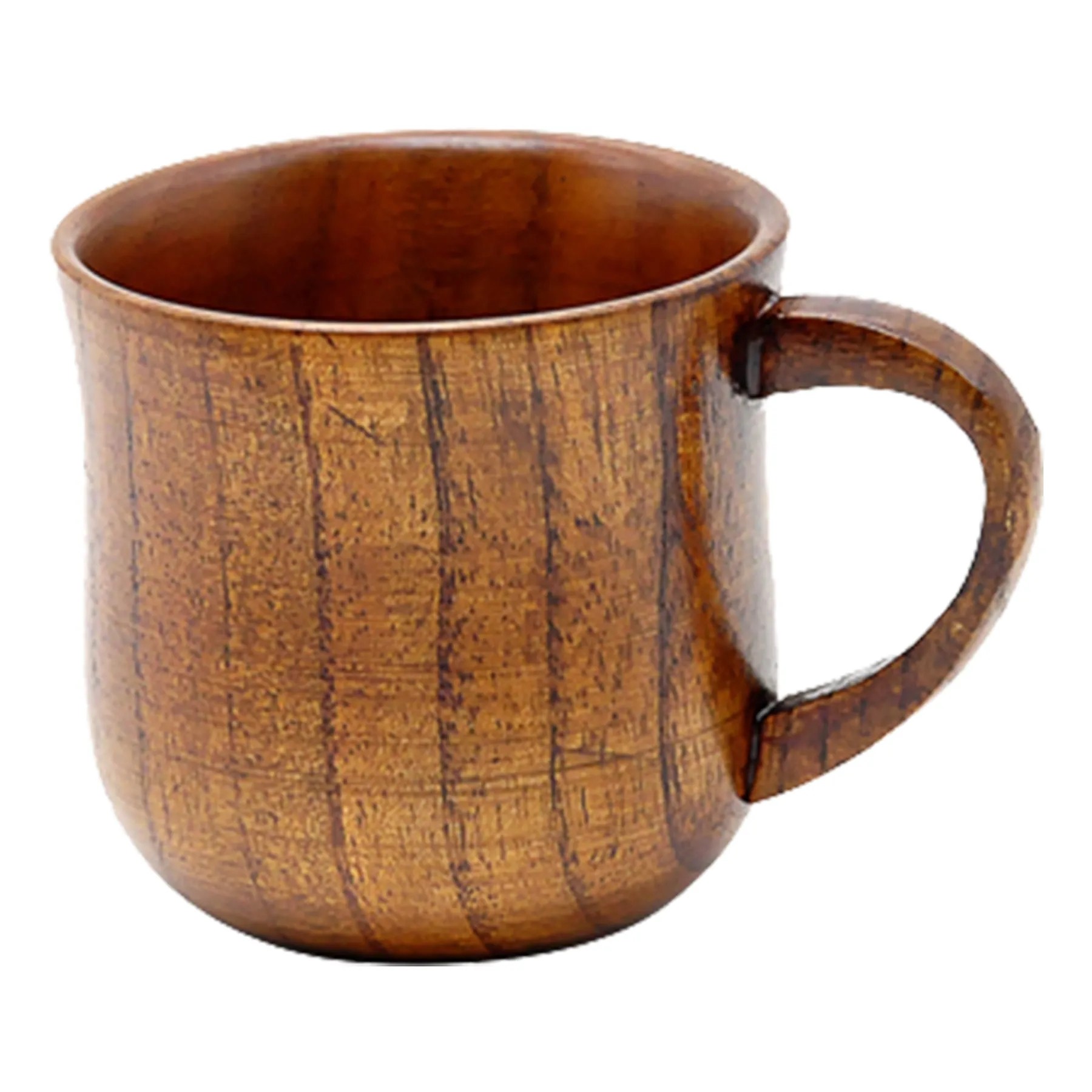 Natural Solid Wooden Tea Cup 2