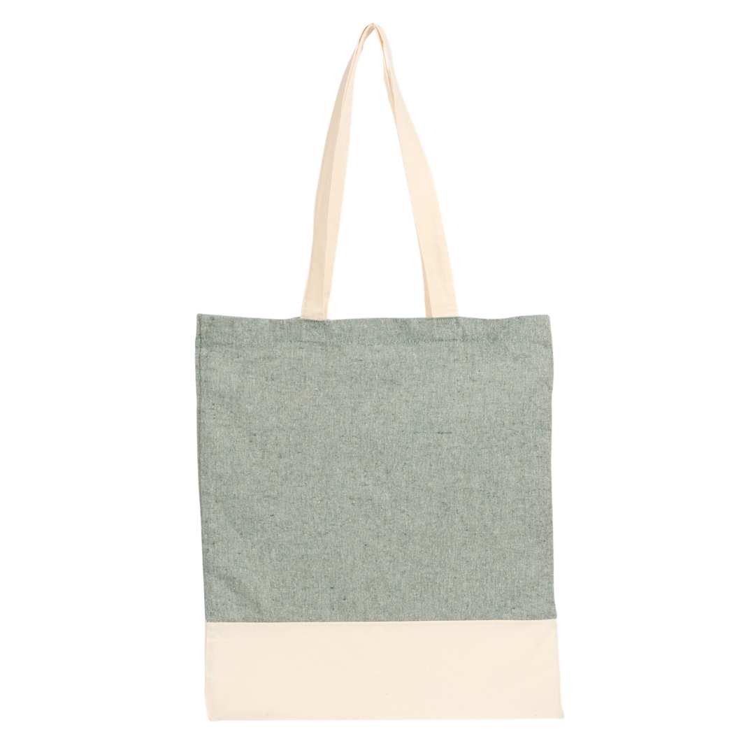 Split Recycled 5oz Cotton Twill Convention Tote 103