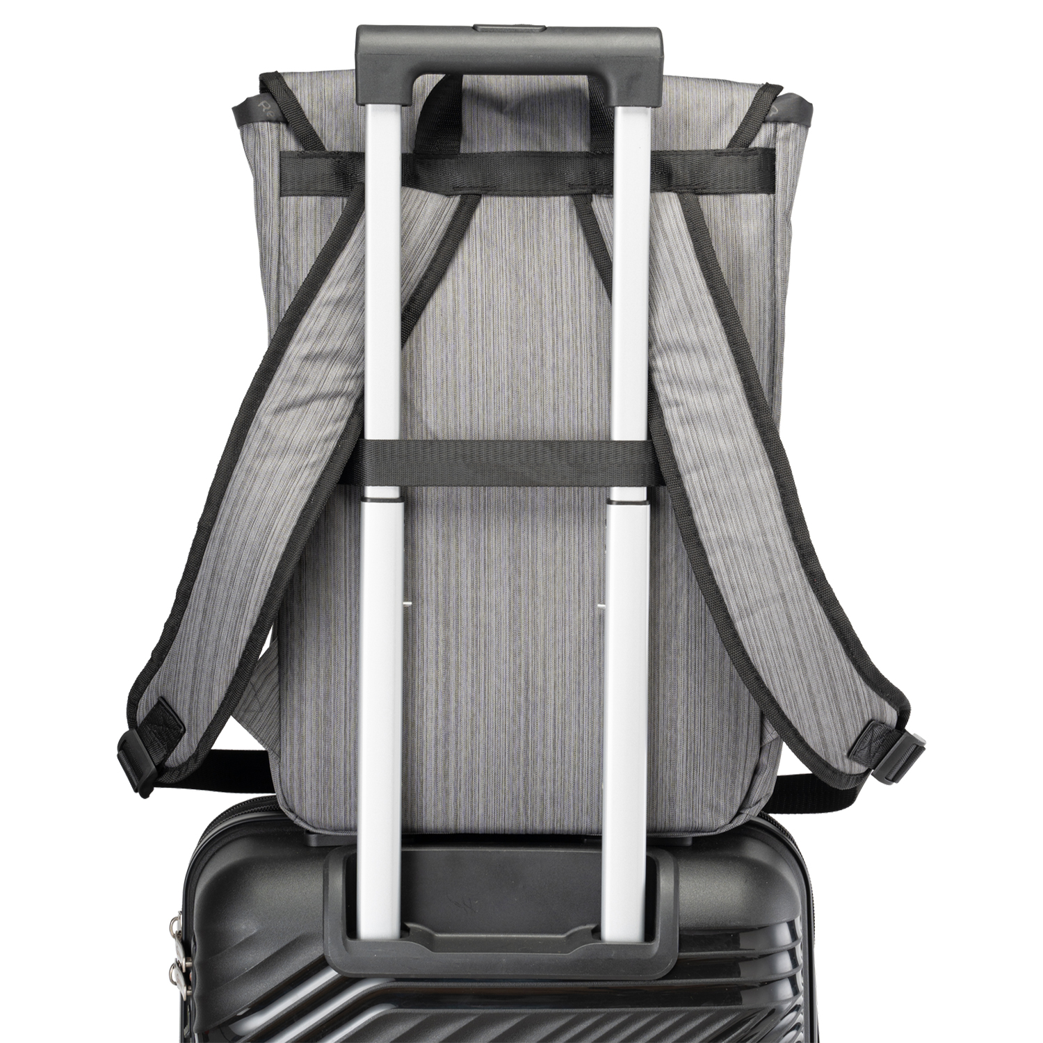 RejuVe® ELEMENT Recycled Heather Modern Business Travel Backpack 1