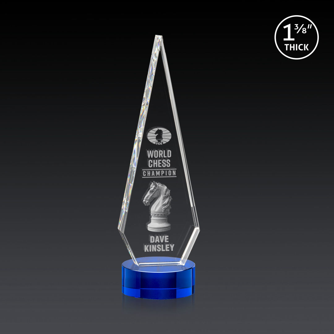 Springfield 3D Award on Stanrich Base - Blue 17