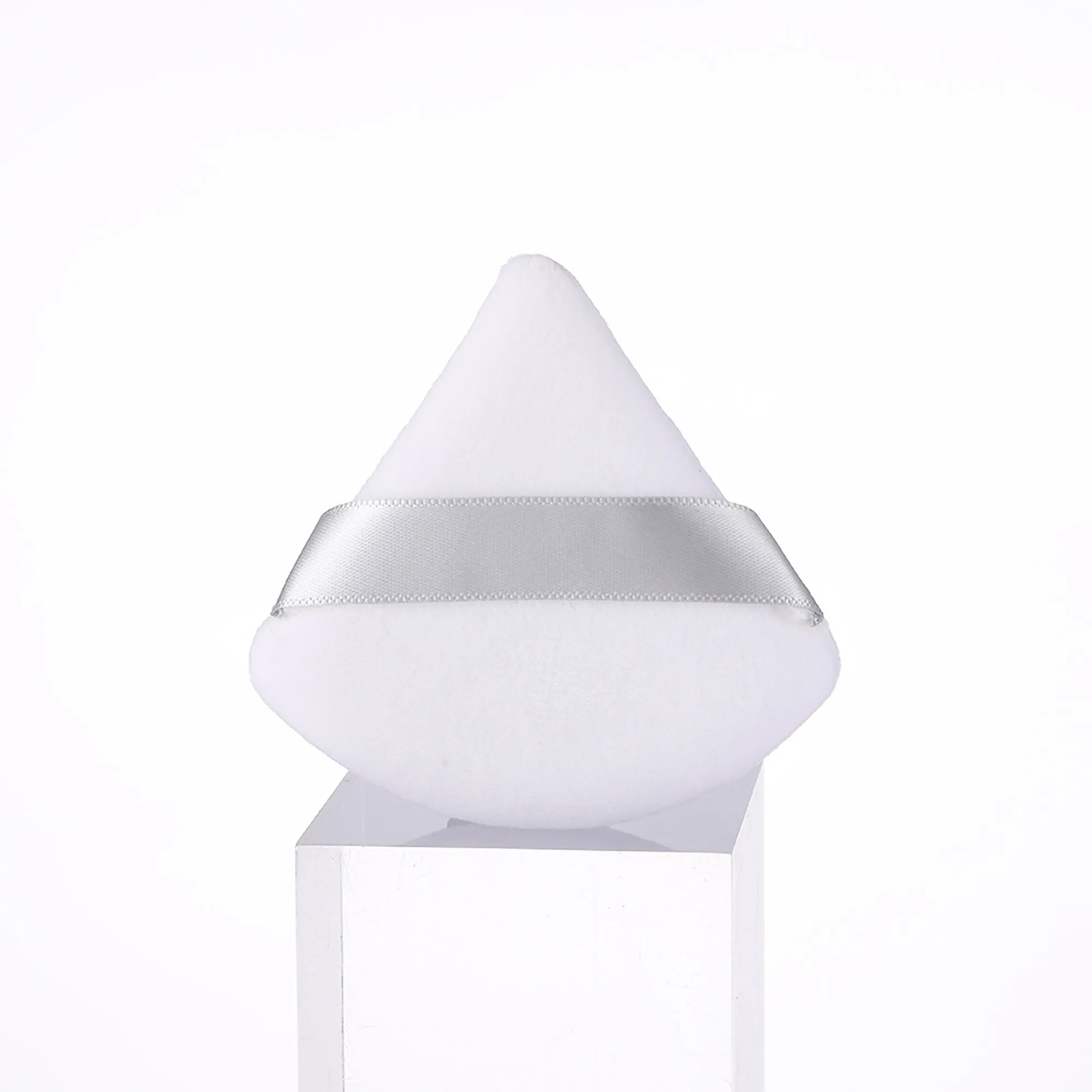 Triangle Powder Puff Makeup Velour Cosmetic Blender Sponge 16