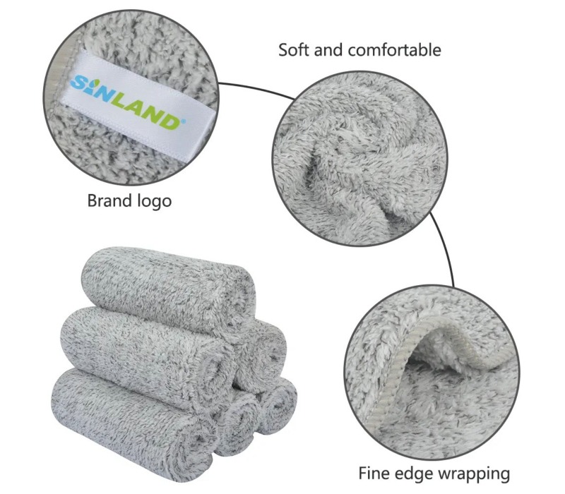 Eco-friendly Bamboo Fiber SPA Face Cleaning Towel 4