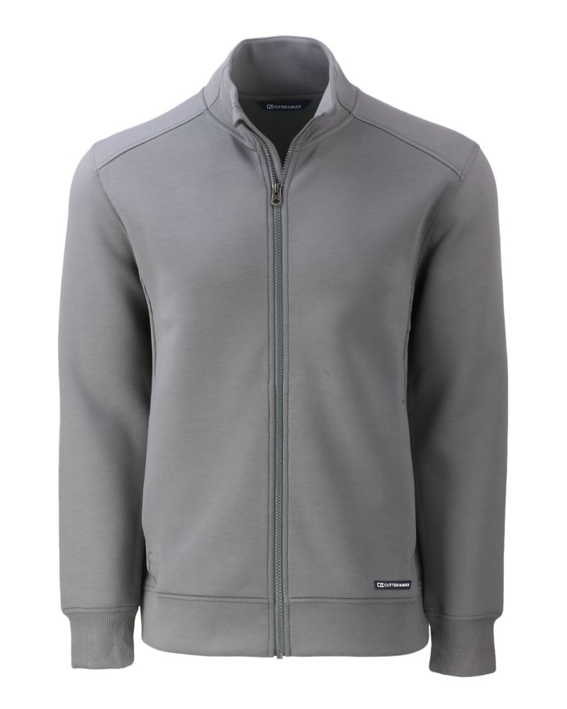 Cutter & Buck Roam Recycled Buttery-Soft Knit Mens Full Zip Jacket 32