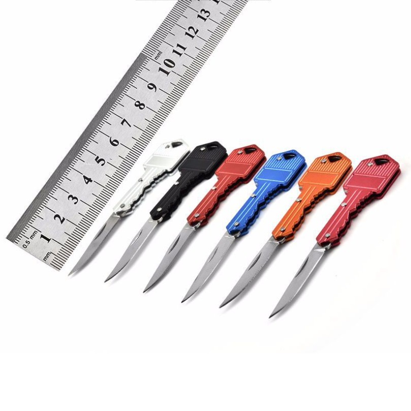 Key Shape Folding Pocket Knife 2