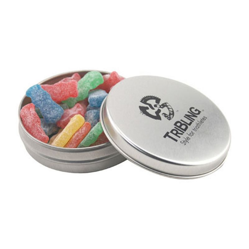 Round Tin with Sour Patch Kids 1
