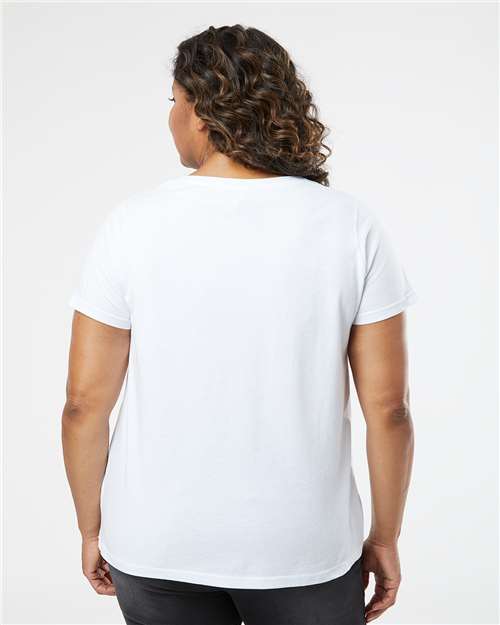 Women's Curvy Collection Fine Jersey Tee - 3816 48