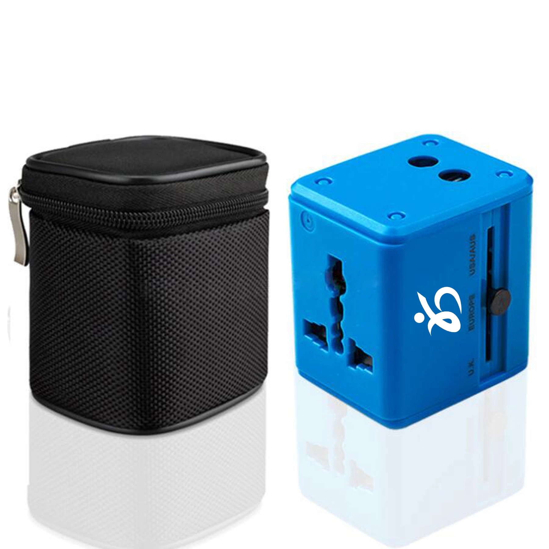 Hot Selling Universal Travel Adaptor 5V-2.1A with Logo 3
