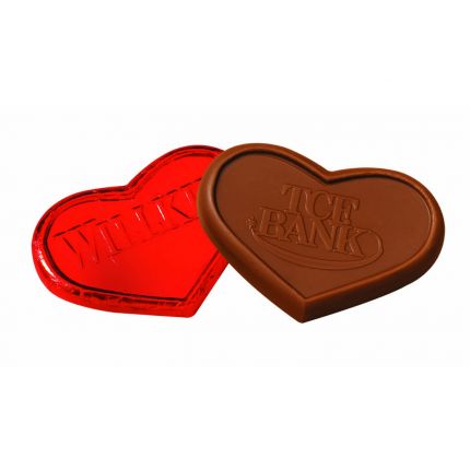 Foiled Chocolate Heart 2