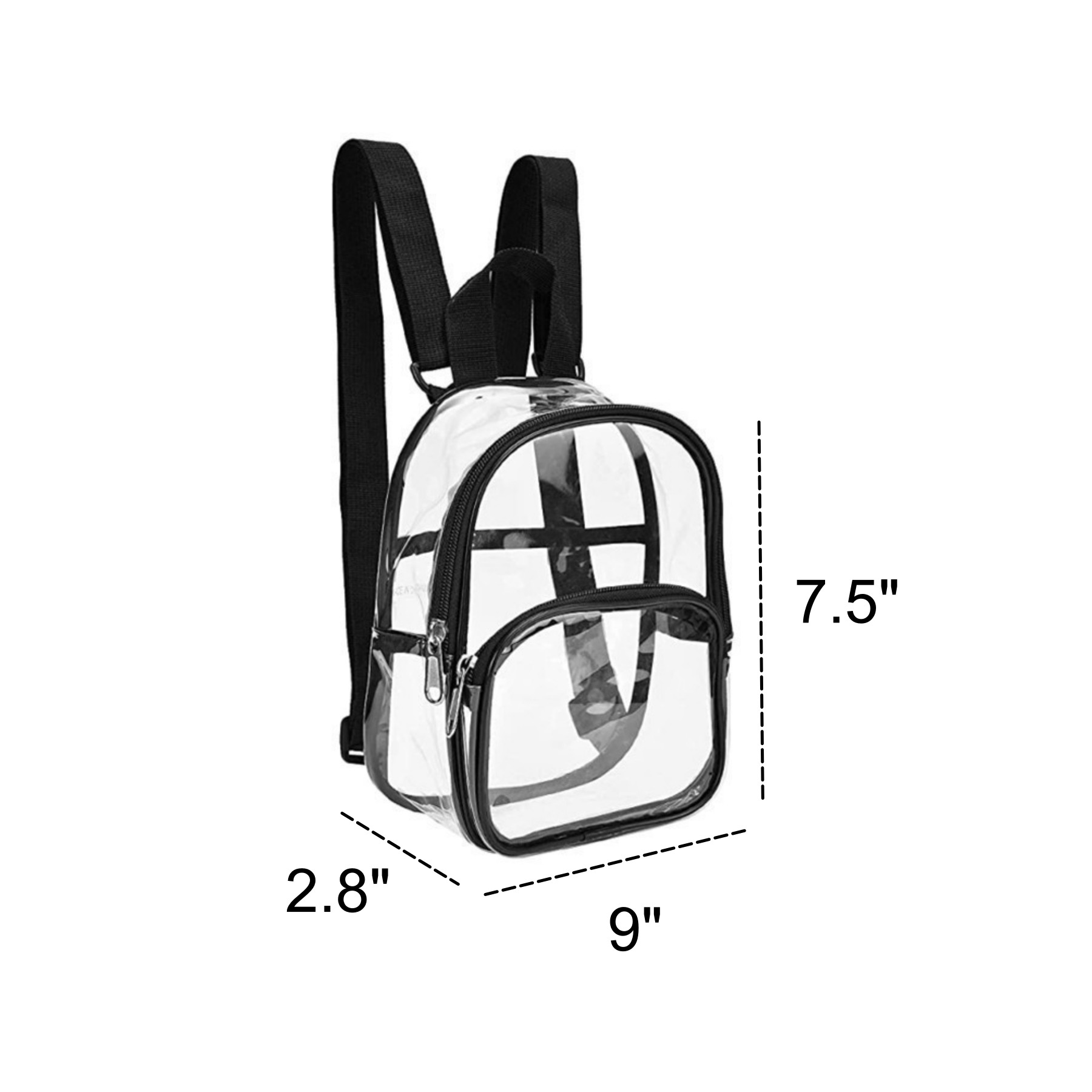 Transparent PVC Waterproof Backpack 2