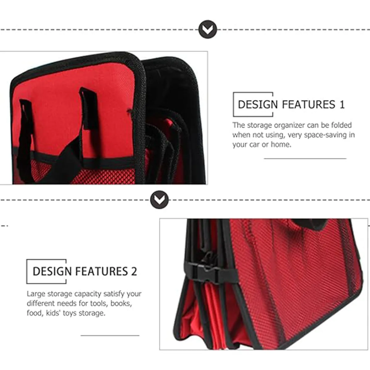 Multifunctional large capacity Retractable Bag Car Organizer 7