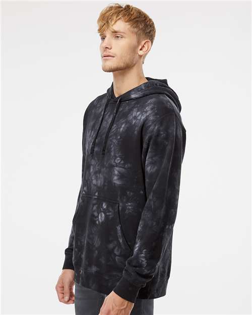 Unisex Midweight Tie-Dyed Hooded Sweatshirt - PRM4500TD 3