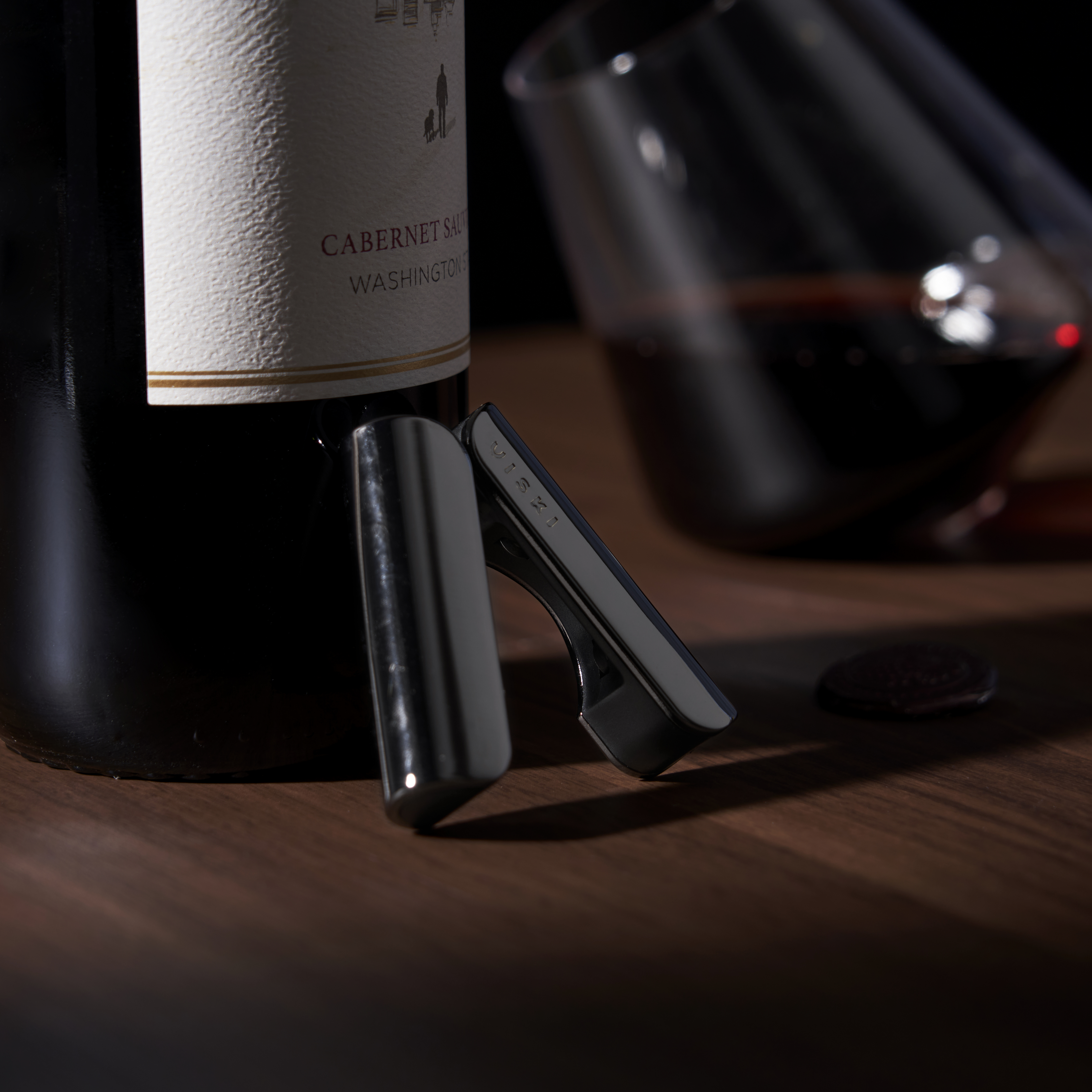 Viski® Gunmetal Heavyweight Foil Cutter 4