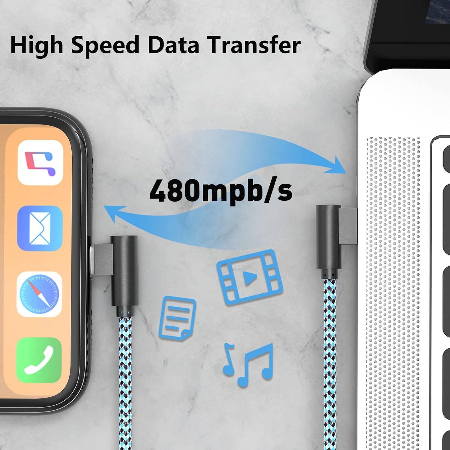 iPhone Charger Cord Lightning Cable 8