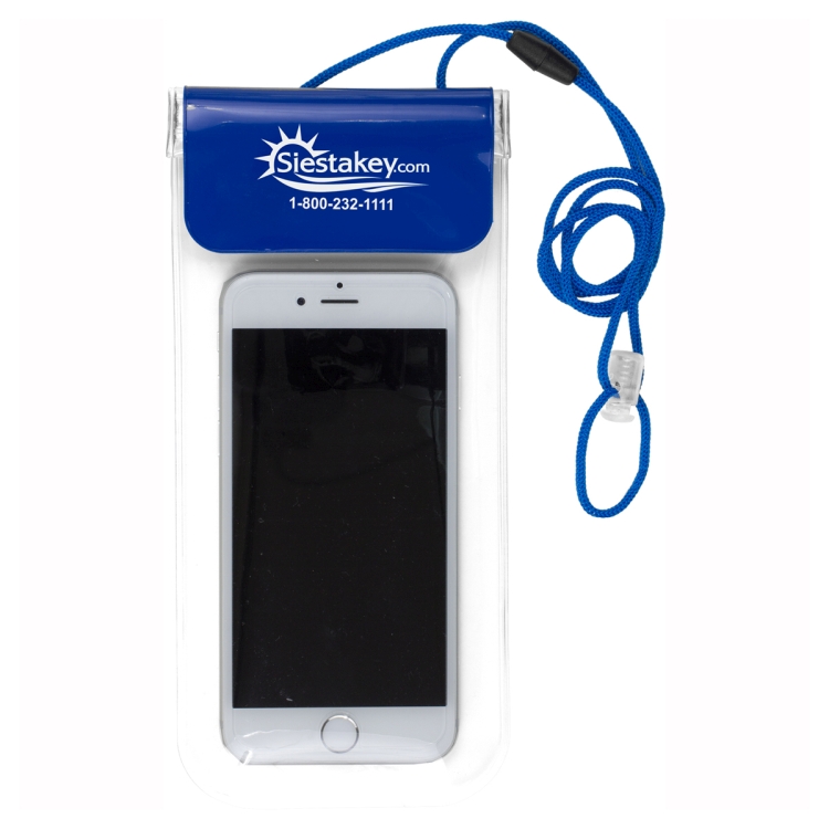 "Truckee" Clear Touch Through Water-Resistant Cell Phone and Accessories Carrying Case 14
