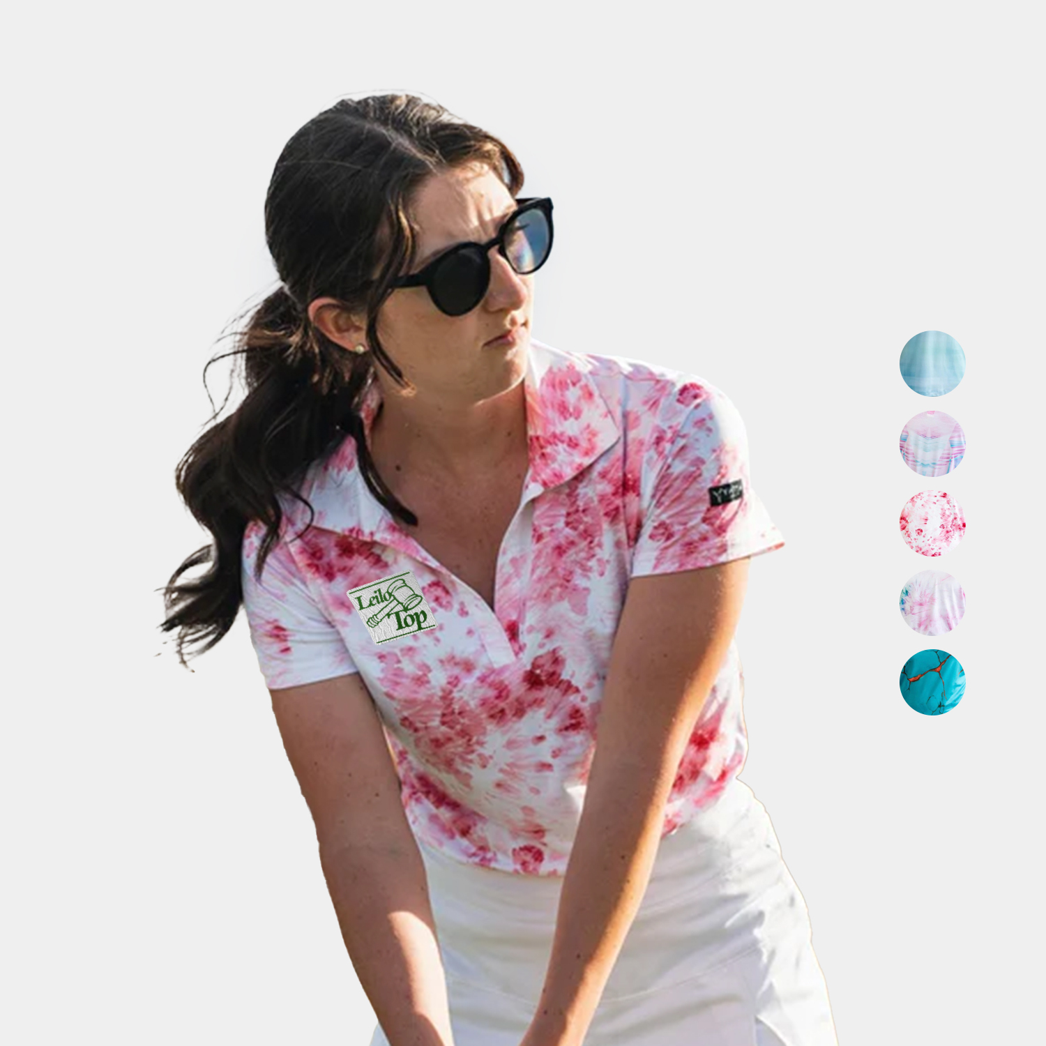 YATTA Golf® - Summer Ice women's Moisture Wicking non iron Golf Polo Shirts 3
