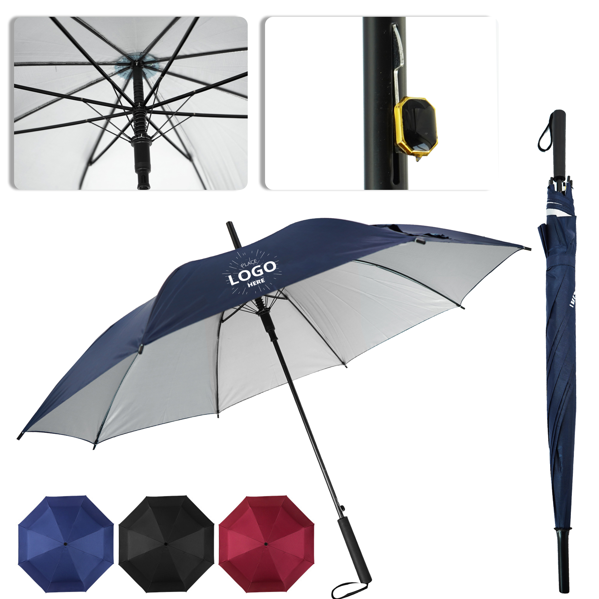 27 Inch Automatic Open Golf Umbrella 1