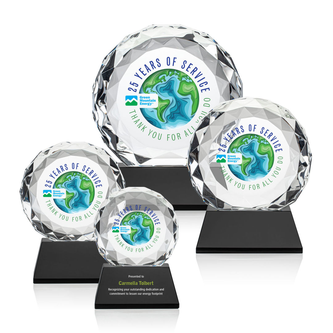 Seville VividPrint™ Award on Entwhistle Base - Black 6