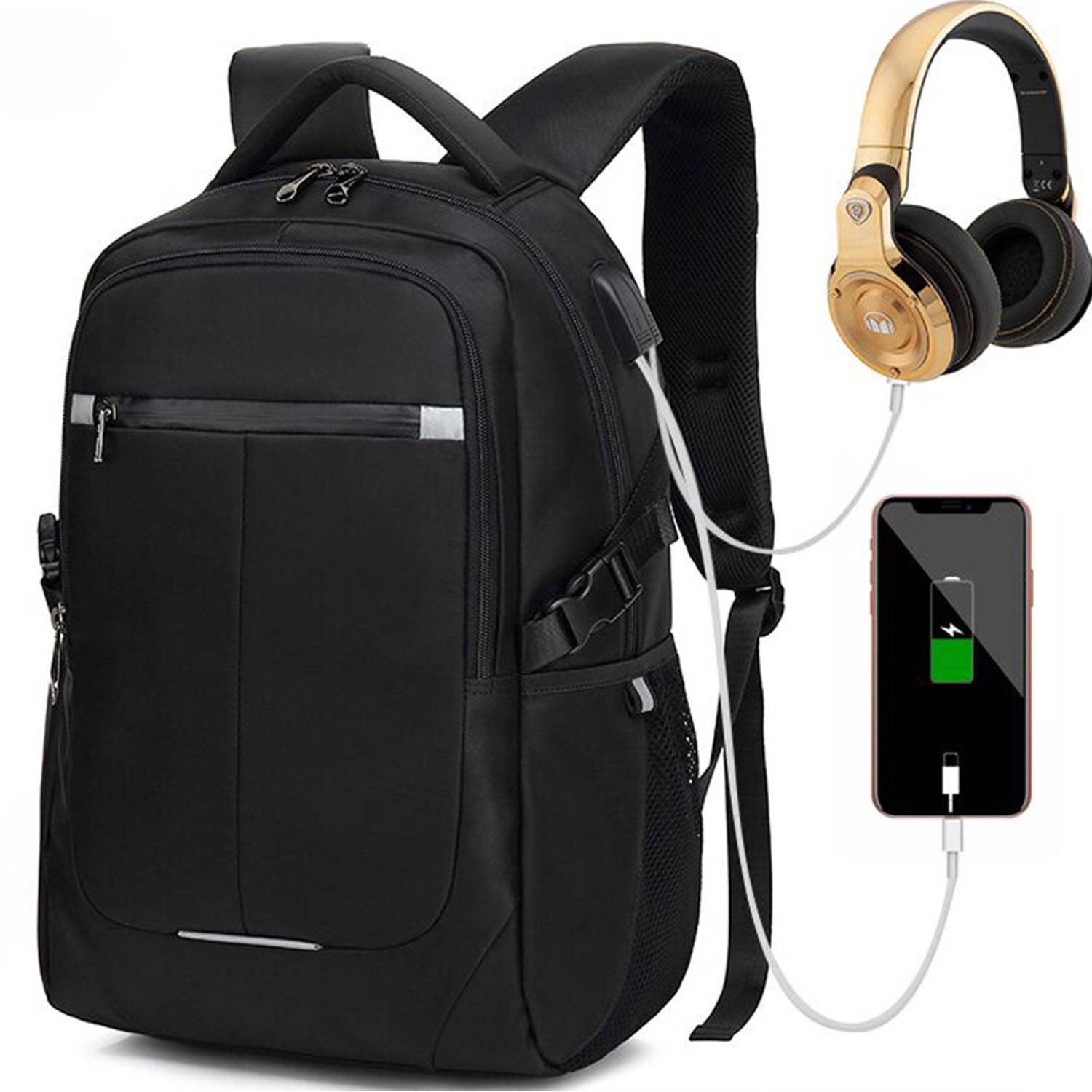 Oxford cloth travel leisure business laptop backpack 1