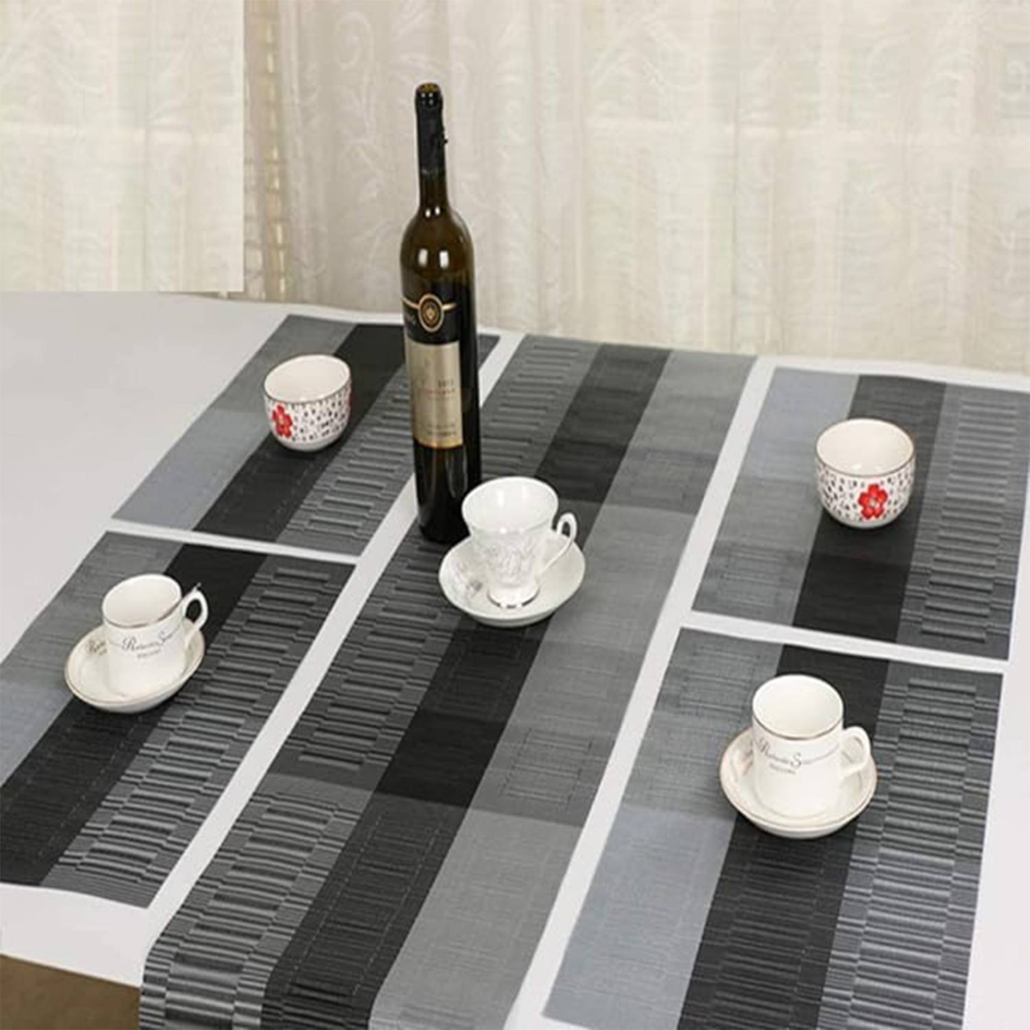 Placemats with Table Runner Set Place Mat 6