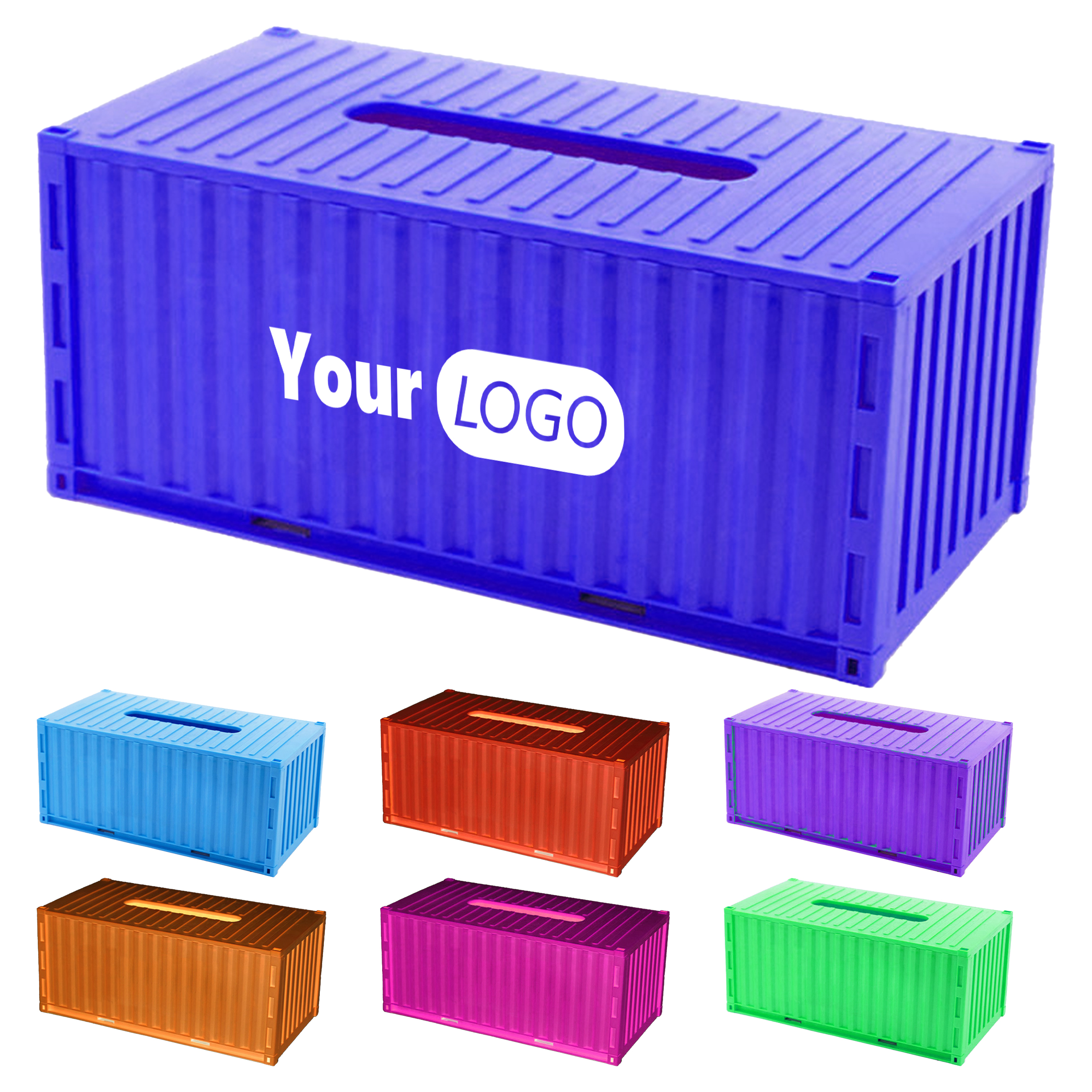 Abs Industrial-Style Container Tissue Box For Unique Decor 1